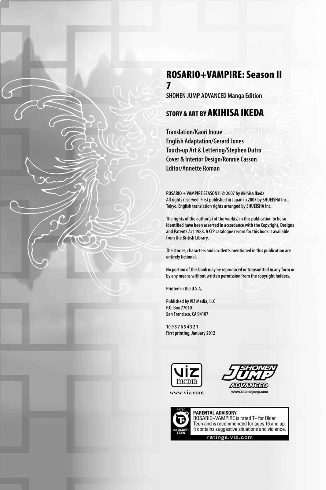 Rosario + Vampire Season II Chap 27 - Next Chap 28